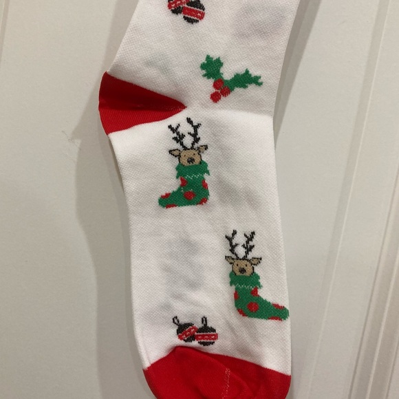 Funky knee-high Christmas socks L / XL - Picture 3 of 3